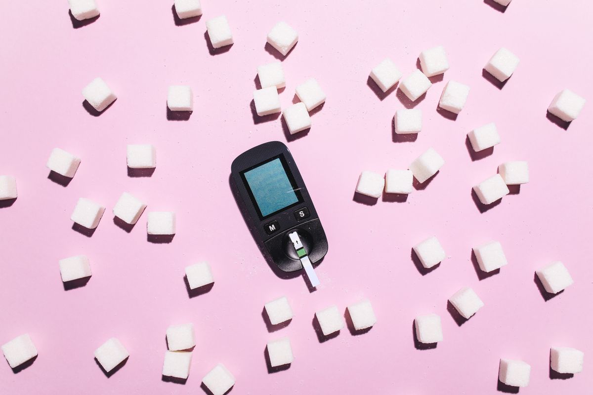 A device used to monitor blood sugar levels